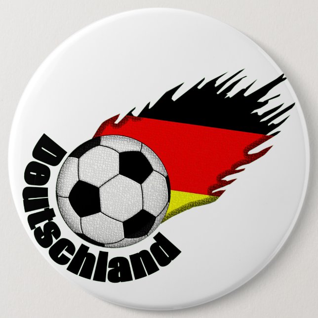 Badge Rond 15,2 Cm le deutschland (Devant)