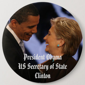 Badge Rond 15,2 Cm Le président Obama inaugure un programme de 6 pouc