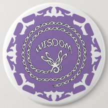 Libellule Couronne Violette Chakra "Sagesse" Fond