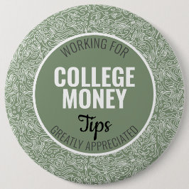 Badge Rond 15,2 Cm Lignes blanches Conseils appréciés | Financement u