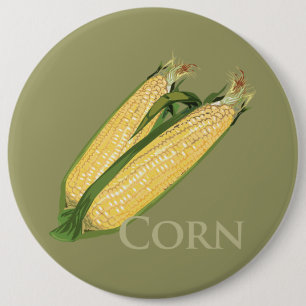 Badge Rond 15,2 Cm Maïs