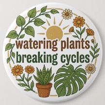 Maman plante boho brisant les cycles santé mentale