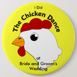 Badge Rond 15,2 Cm Mariage drôle fait sur commande énorme de danse de