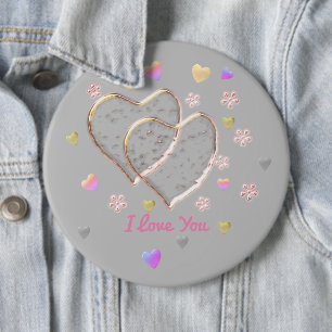 Badge Rond 15,2 Cm Mariage vintage