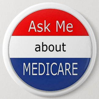 Badge Rond 15,2 Cm Me questionner sur Medicare