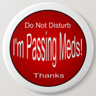 Badge Rond 15,2 Cm MEDS-dépassement