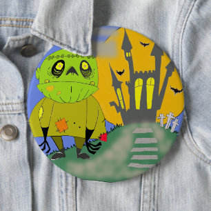 Badge Rond 15,2 Cm Monster et moi