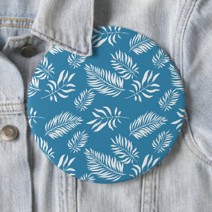Badge Rond 15,2 Cm Motif feuille 13