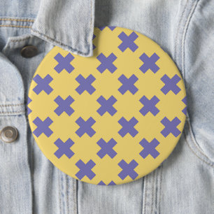 Badge Rond 15,2 Cm Motif géométrique 18