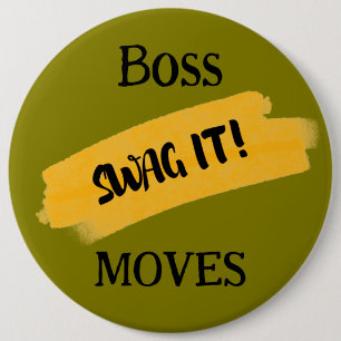 Badge Rond 15,2 Cm Mouvements de patron