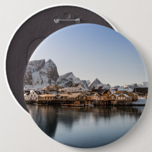 Badge Rond 15,2 Cm Norvège Lofoten