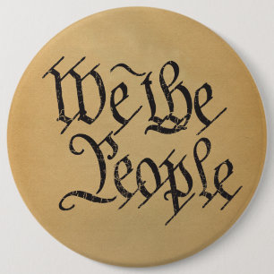 Badge Rond 15,2 Cm Nous les personnes