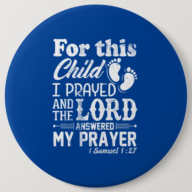 Badge Rond 15,2 Cm Nouveau papa, nouvelle maman (Devant)