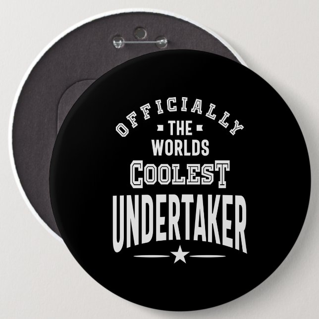 Badge Rond 15,2 Cm Offre de titre du poste d'entrepreneur (Devant & derrière)