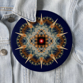 Badge Rond 15,2 Cm Ornement factice