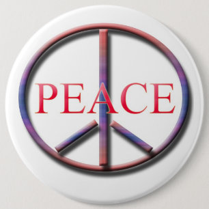 BADGE ROND 15,2 CM PAIX