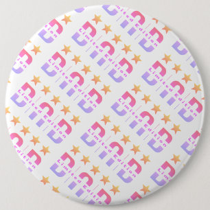 Badge Rond 15,2 Cm Papa Limited Edition