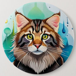 Badge Rond 15,2 Cm Petit chien fermer mini porte - bloc