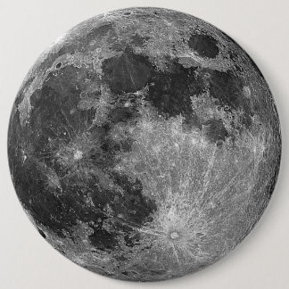 Badge Rond 15,2 Cm pleine lune