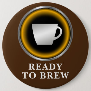 Badge Rond 15,2 Cm Prêt à brasser