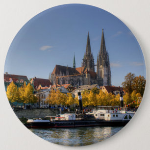 Badge Rond 15,2 Cm Regensburg , Germany