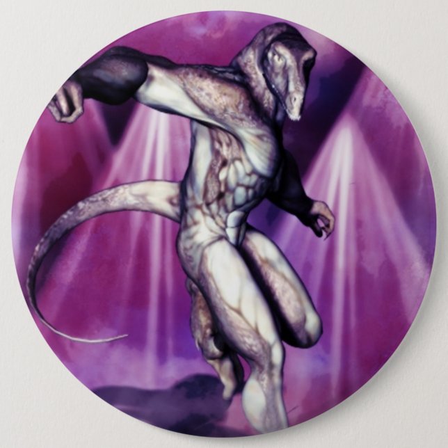 Badge Rond 15,2 Cm Reptillian (Devant)