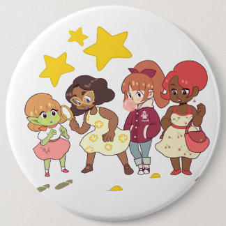 Badge Rond 15,2 Cm Résolvons le mystère