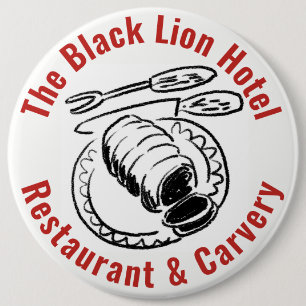 Badge Rond 15,2 Cm Restaurant