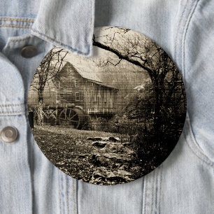 Badge Rond 15,2 Cm Roue vintage