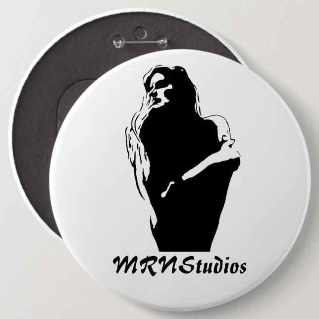 Badge Rond 15,2 Cm Shudders (Devant & derrière)