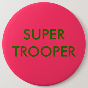 BADGE ROND 15,2 CM SOLDAT DE LA CAVALERIE SUPERBE