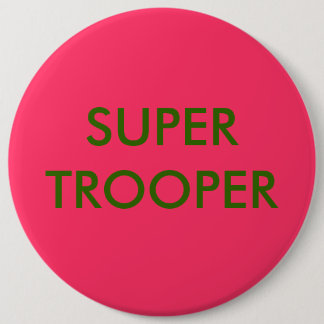 BADGE ROND 15,2 CM SOLDAT DE LA CAVALERIE SUPERBE