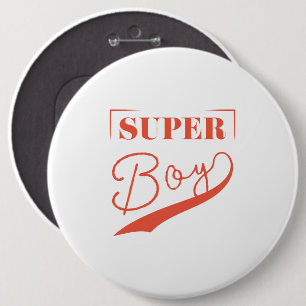 Badge Rond 15,2 Cm Super Boy