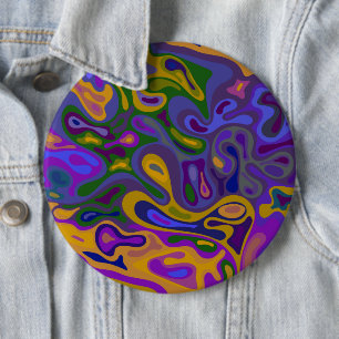 Badge Rond 15,2 Cm Surface liquide 11