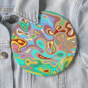 Badge Rond 15,2 Cm Surface liquide 12