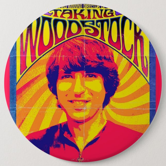 Badge Rond 15,2 Cm TakingWoodstockPoster (Devant)