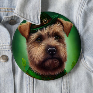 Badge Rond 15,2 Cm Terrier de la baie de Chesapeake en tenue de la Sa