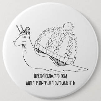 Badge Rond 15,2 Cm TRTR Sheldon the Cozy Snail button