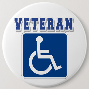 Badge Rond 15,2 Cm Vétérinaire handicapé handicapé
