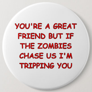 Badge Rond 15,2 Cm Voyage de zombi
