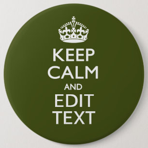 Badge Rond 15,2 Cm Your Text