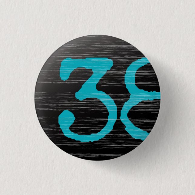 BADGE ROND 2,50 CM 【数字】38バッチ (Devant)