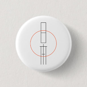 BADGE ROND 2,50 CM 日