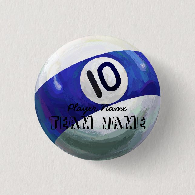 Badge Rond 2,50 Cm 10 balles (Devant)
