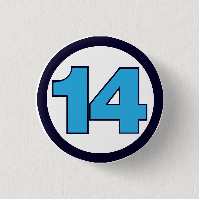 Badge Rond 2,50 Cm 14 fantastiques (Devant)