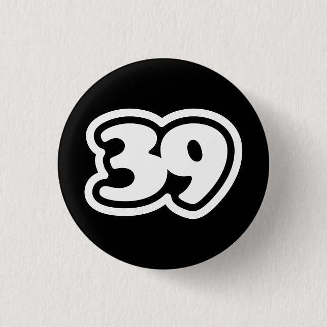 Badge Rond 2,50 Cm 39 Bouton japonais Slang Sankyu (Devant)