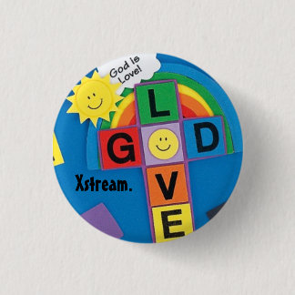 Badge Rond 2,50 Cm 48_1520, Xstream. - Customisé
