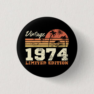 Badge Rond 2,50 Cm 51e anniversaire