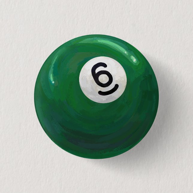 Badge Rond 2,50 Cm 6 balle (Devant)