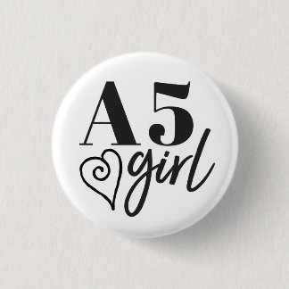 Badge Rond 2,50 Cm A5 fille - Pin de talent